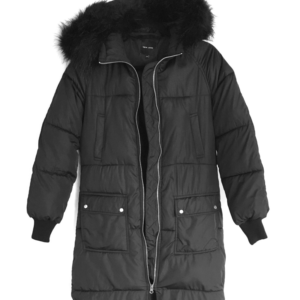 NEW LOOK hooded puffer jacket